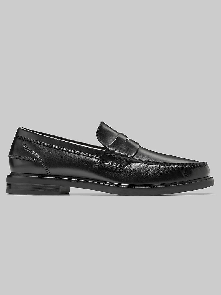 Cole Haan Pinch Prep Penny Loafers, Black / Black | Loafers  display picture 2