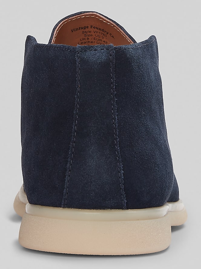 Vintage Foundry Anderson Suede Moc Toe Loafers