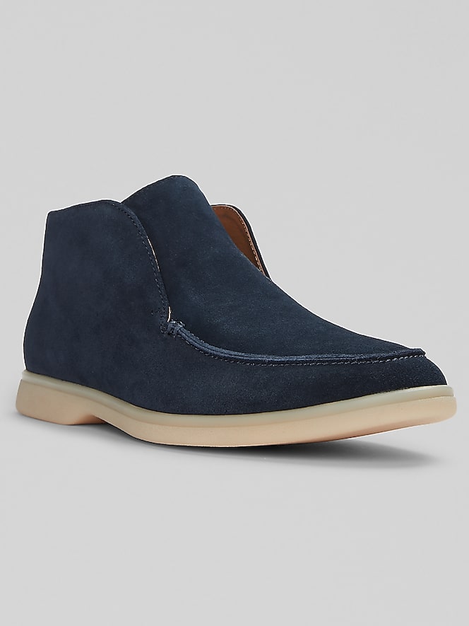 Vintage Foundry Anderson Suede Moc Toe Loafers