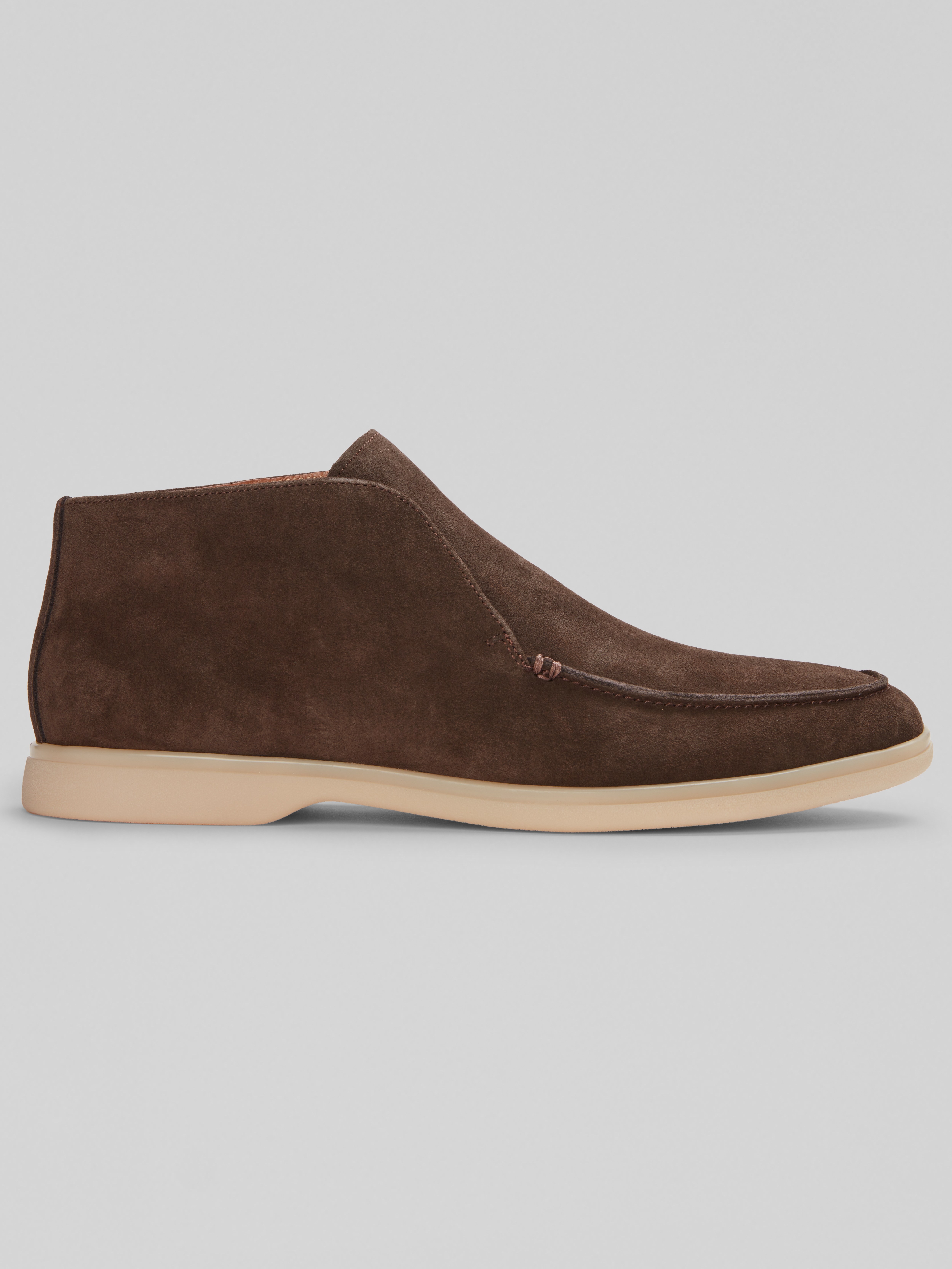 Anderson Suede Moc Toe Loafers