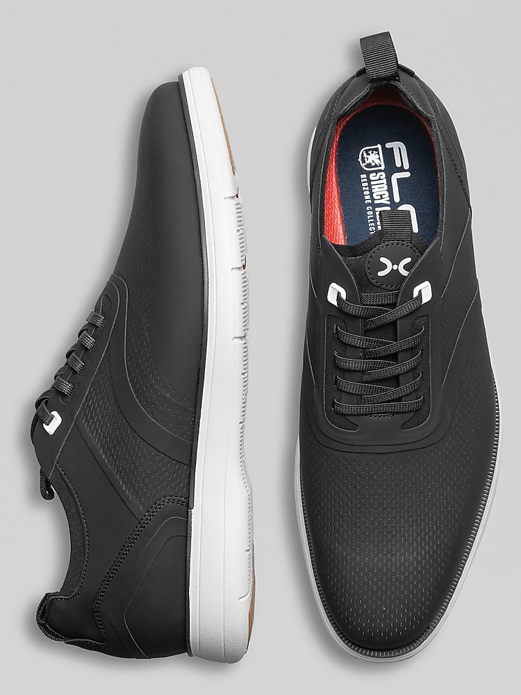 Stacy Adams Everidge Plain Toe Elastic Lace Sneakers