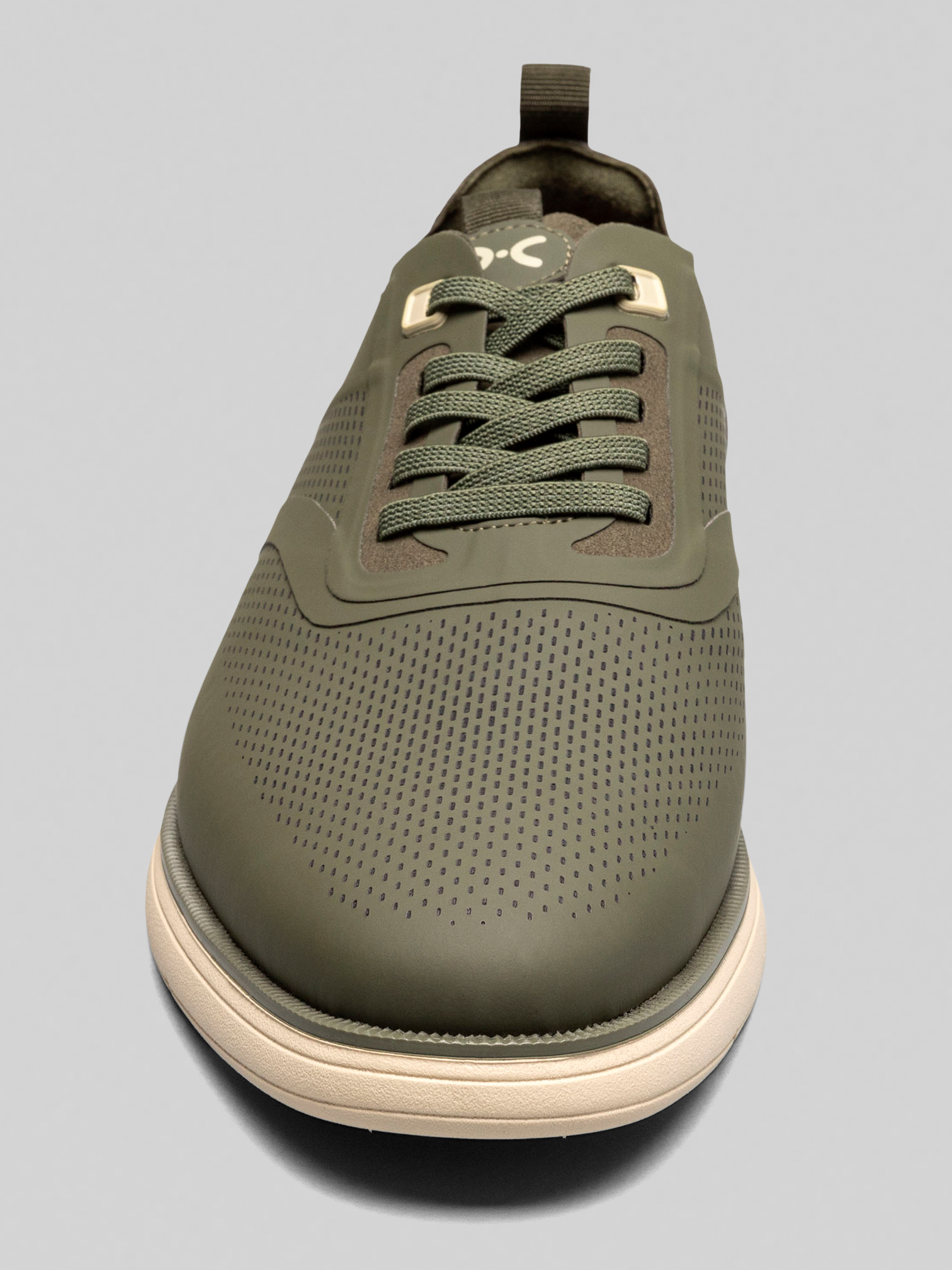 Everidge Plain Toe Elastic Lace Sneakers