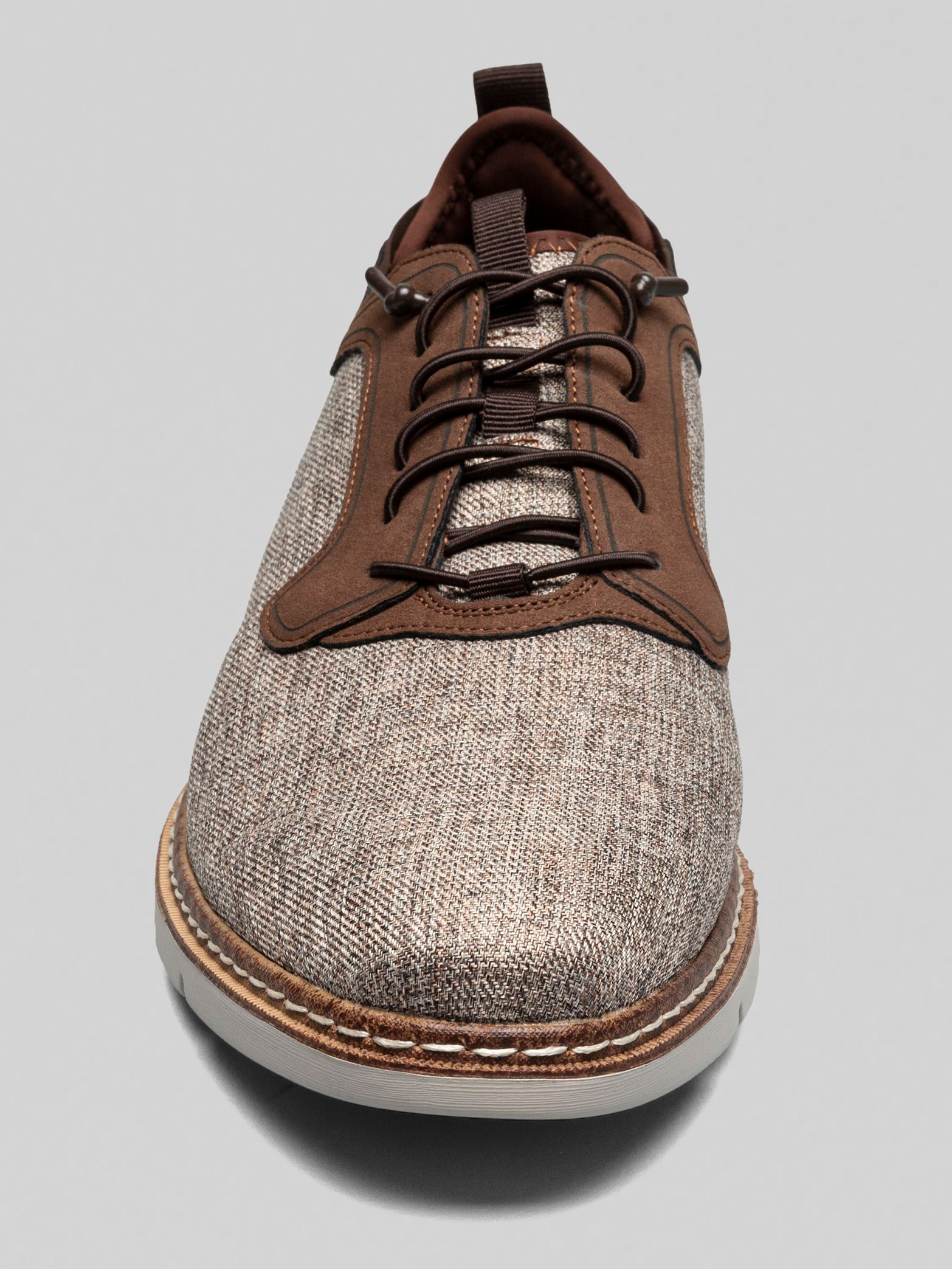 Scanlon Elastic Lace Plain Toe Shoes