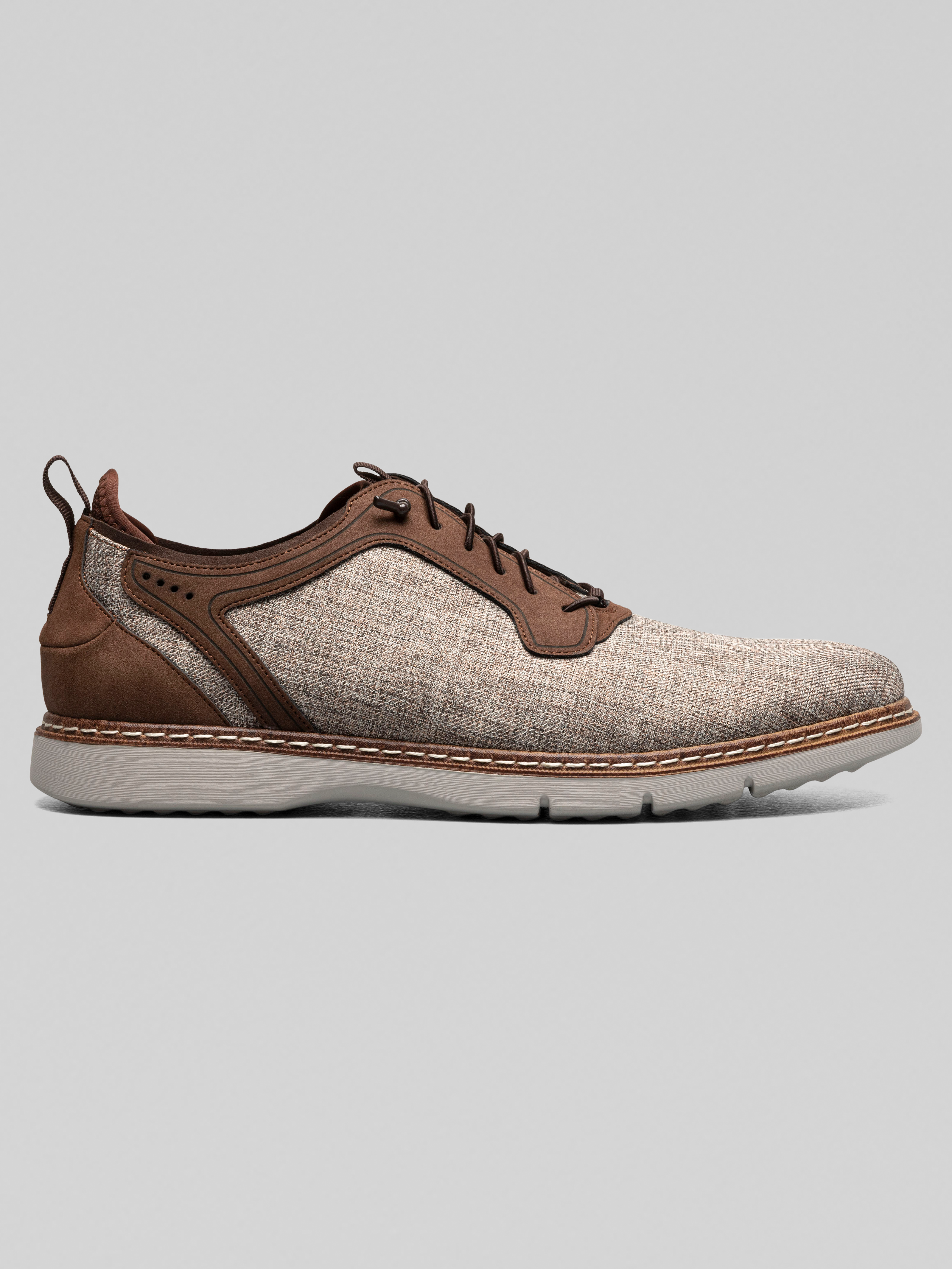 Scanlon Elastic Lace Plain Toe Shoes
