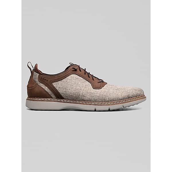 Stacy Adams Men's Scanlon Elastic Lace Plain Toe Shoes Brown - Size: 9 D-Width TMW435D90403
