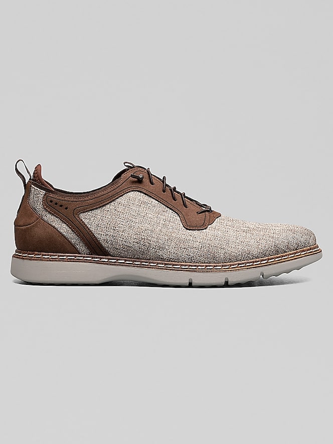 Stacy Adams Scanlon Elastic Lace Plain Toe Shoes