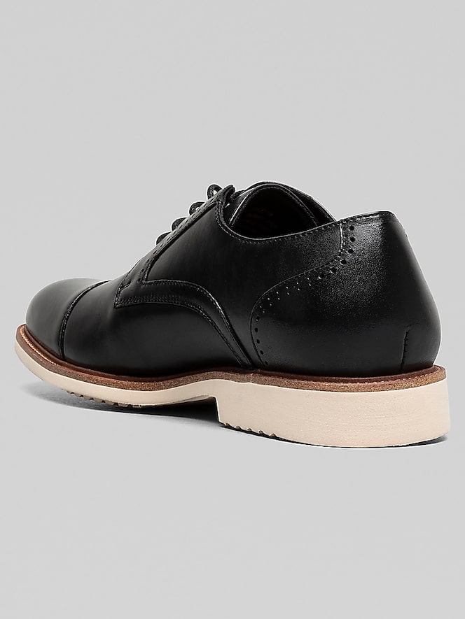 Stacy Adams Wesbridge Cap Toe Lace-Up Shoes, Black - Image 7 of 7