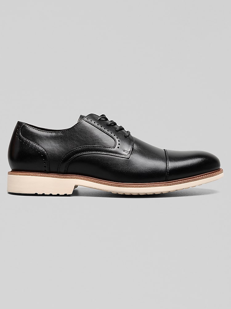 Stacy Adams Shoes Wesbridge Cap Toe Oxford Black Size 10