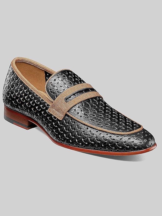 Stacy Adams Winstead Moc Toe Saddle Loafers