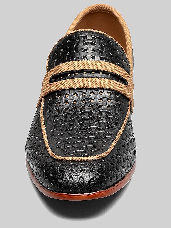 Stacy Adams Winstead Moc Toe Saddle Loafers