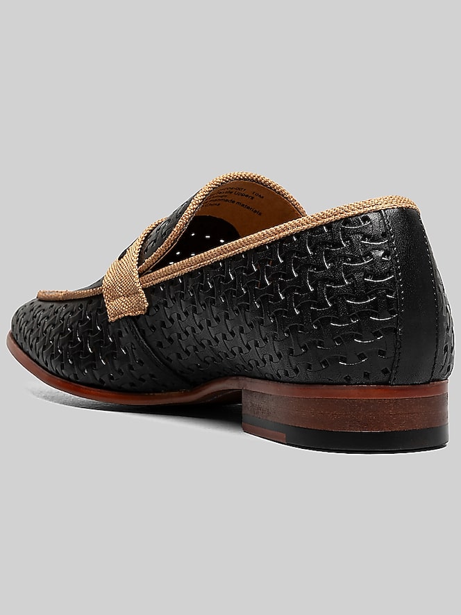 Stacy Adams Winstead Moc Toe Saddle Loafers