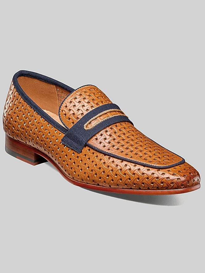 Stacy Adams Winstead Moc Toe Saddle Loafers