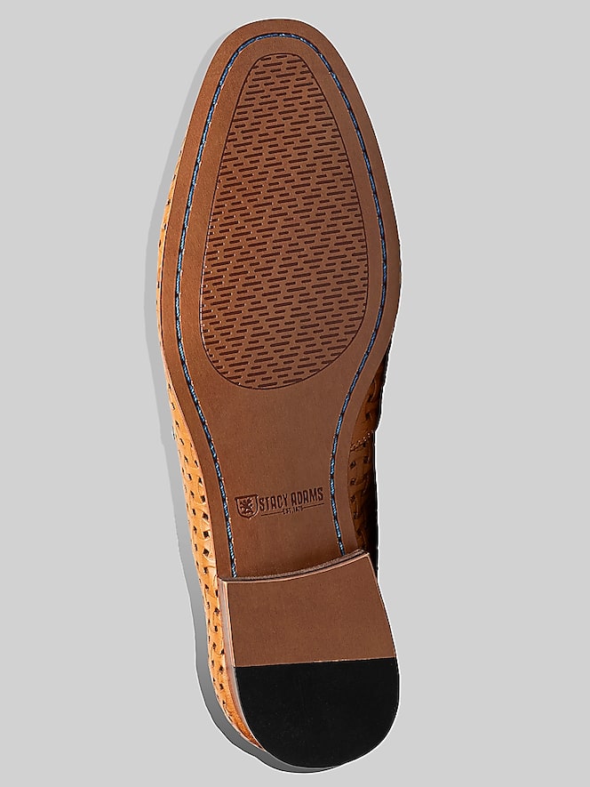 Stacy Adams Winstead Moc Toe Saddle Loafers