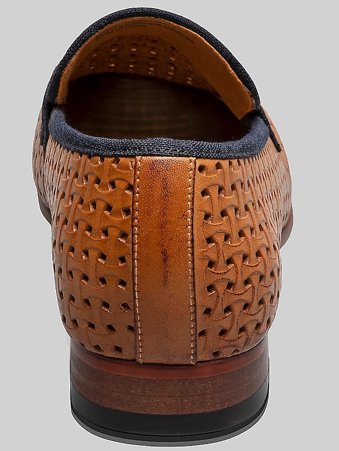 Stacy Adams Winstead Moc Toe Saddle Loafers