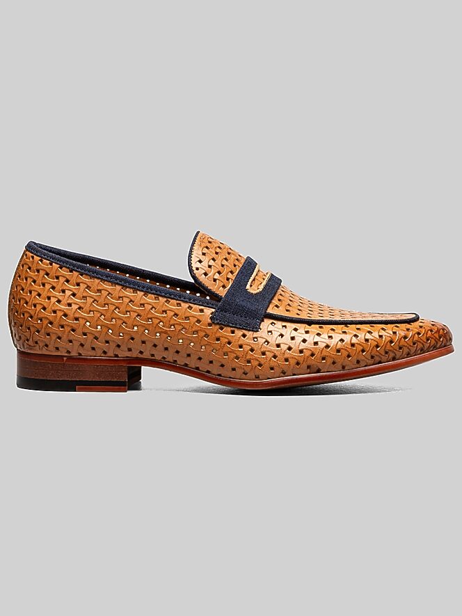 Stacy Adams Winstead Moc Toe Saddle Loafers