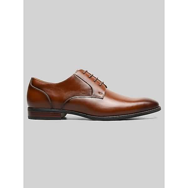 Stacy Adams Men's Newell Plain Toe Oxfords Cognac - Size: 15 D-Width