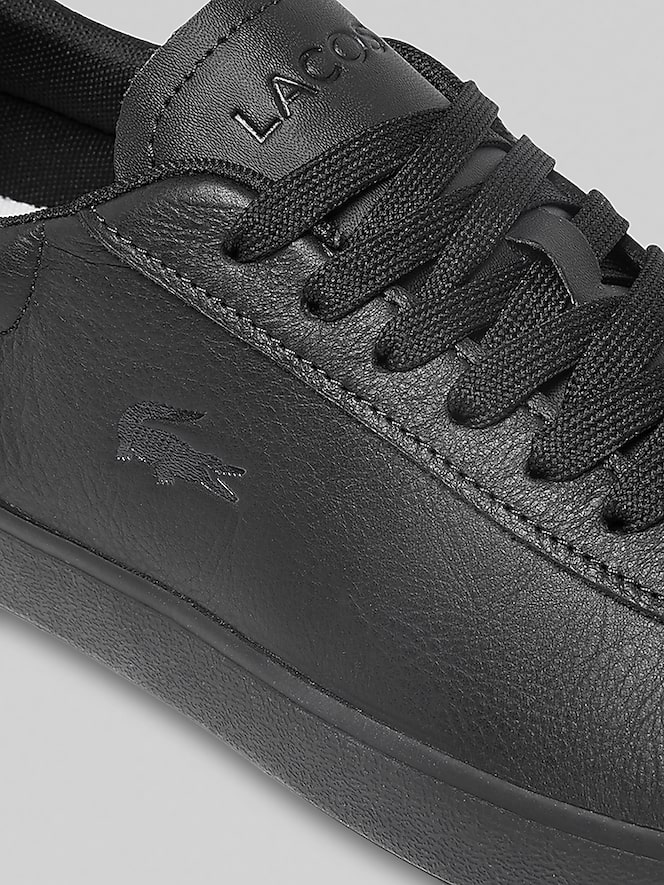 Lacoste Baseshot Evo Leather Lace-Up Sneakers
