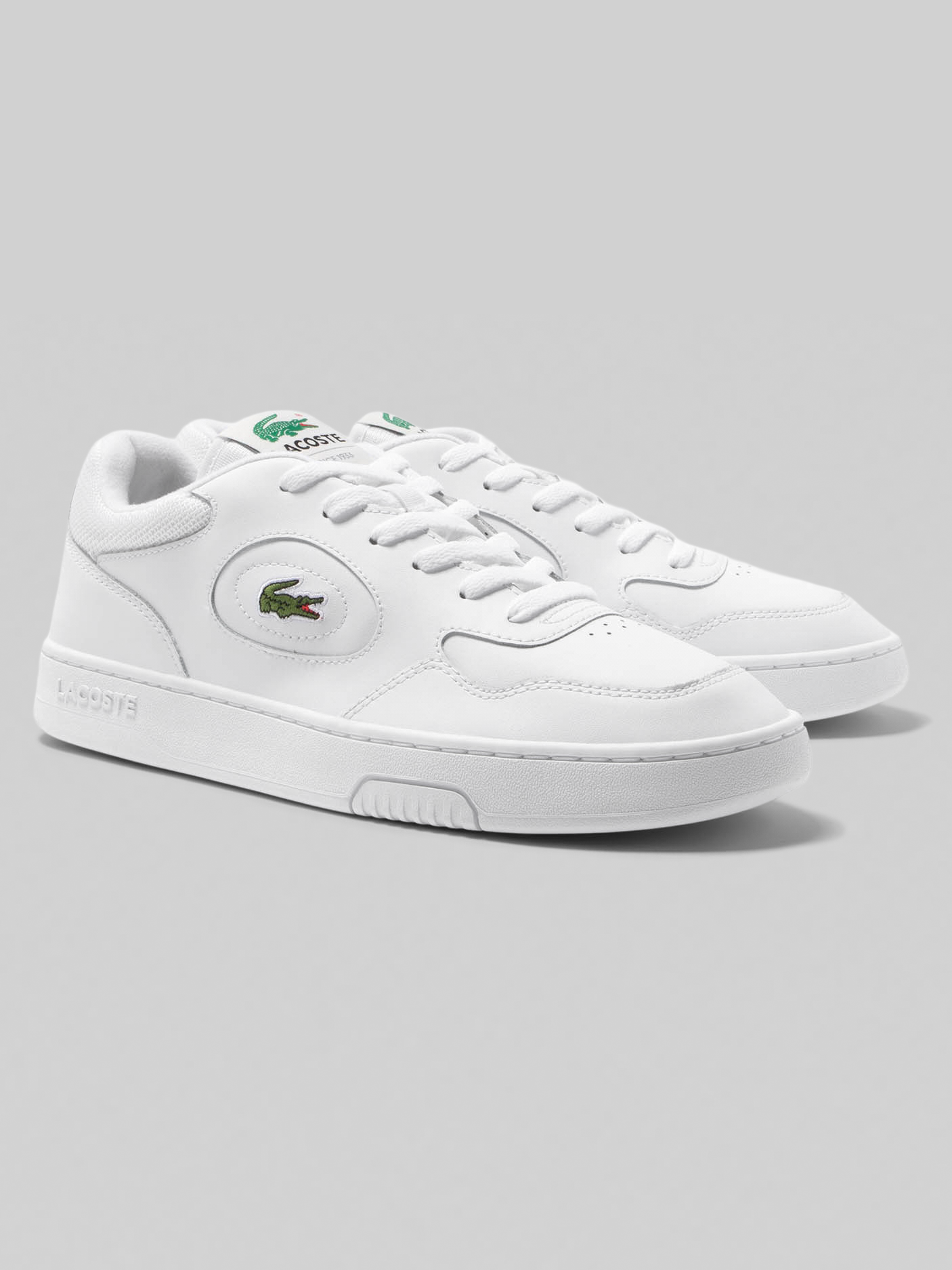 Lineset Leather Lace-Up Sneakers