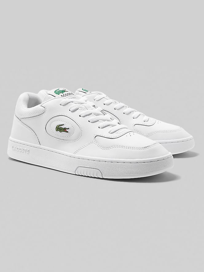 Lacoste Lineset Leather Lace-Up Sneakers