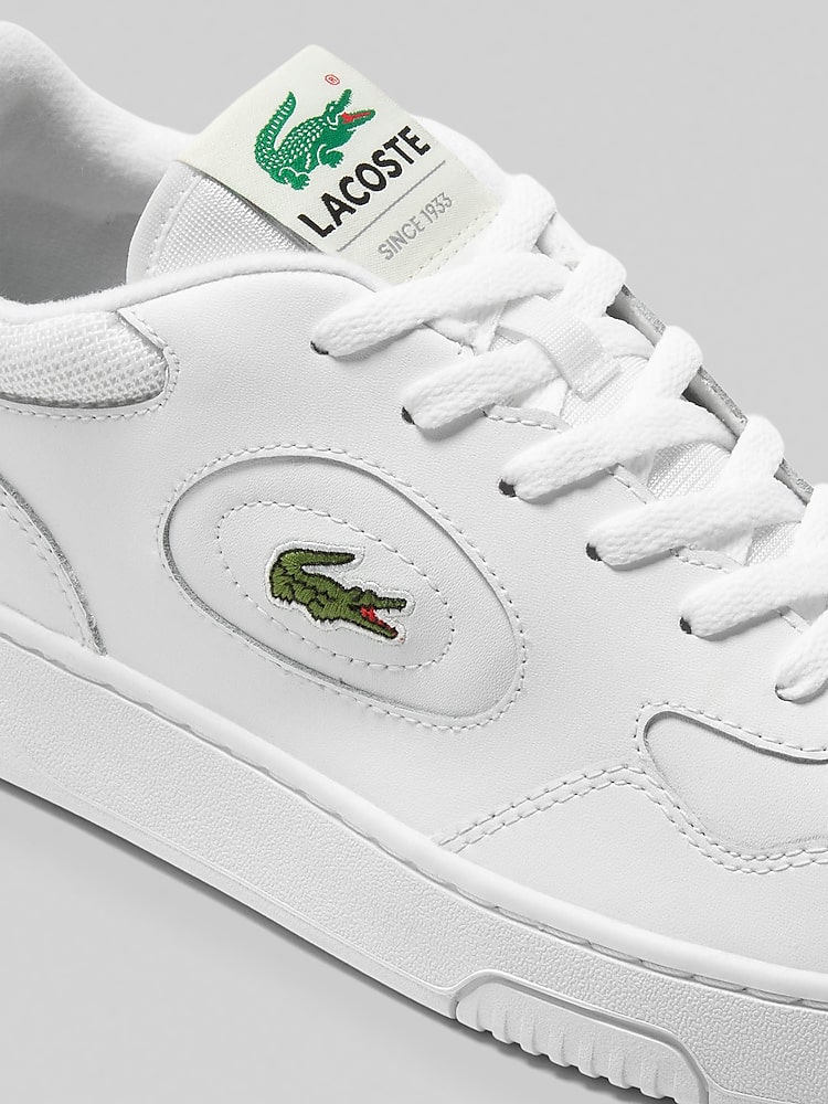 Lacoste Lineset Leather Lace-Up Sneakers | Sneakers | Men's