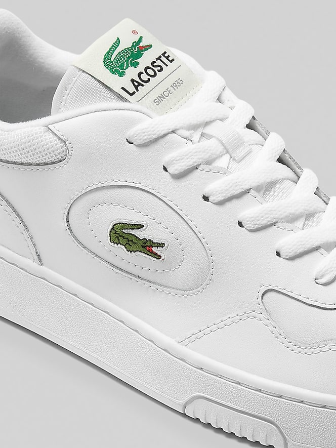 Lacoste Lineset Leather Lace-Up Sneakers