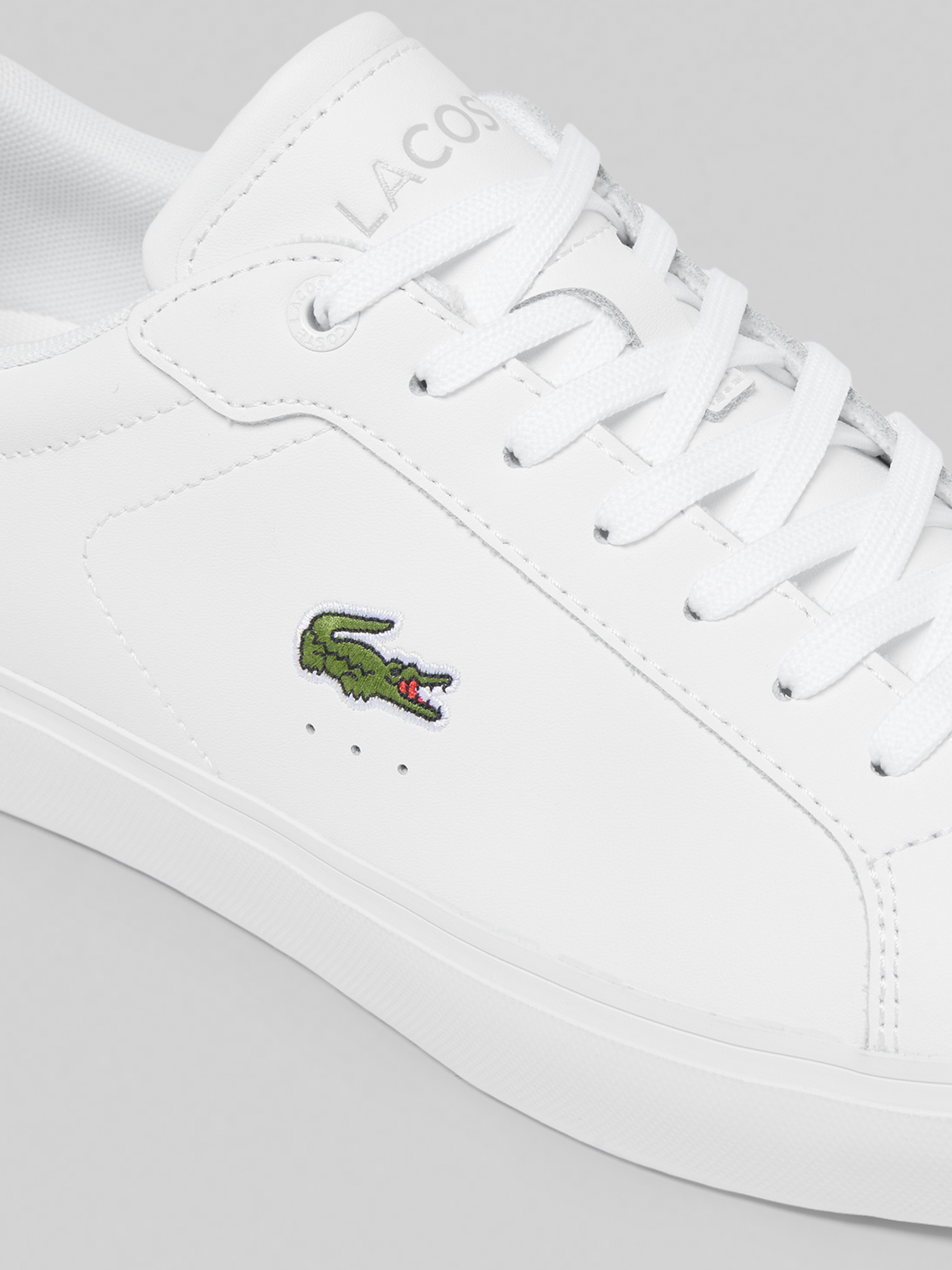 Powercourt Leather Lace-Up Sneakers