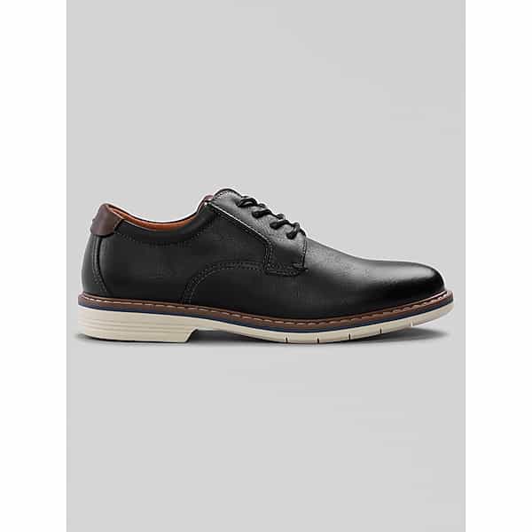 Florsheim Newton Plain Toe Jr. Boys Oxfords Black - Size: Boys 5.5