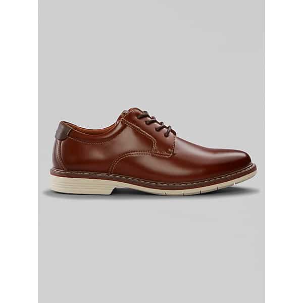 Florsheim Newton Plain Toe Jr. Boys Oxfords Tan - Size: Boys 3.5