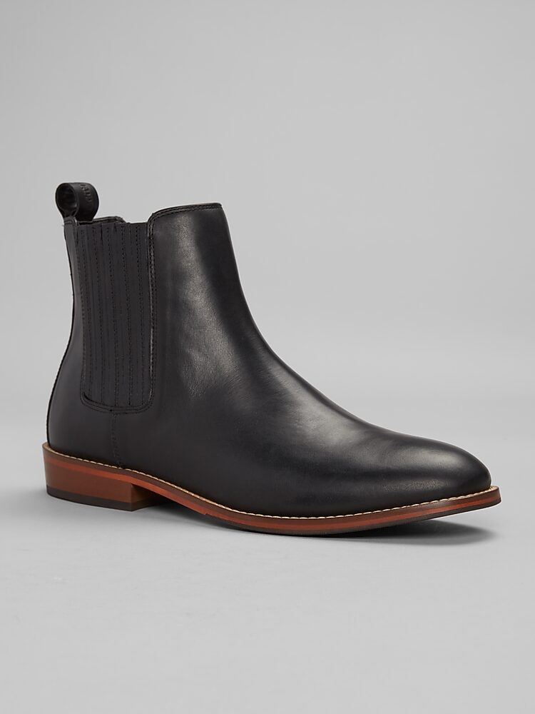 Steve Madden Ravena Plain Toe Chelsea Boots, Black - Size: 9  display picture 3