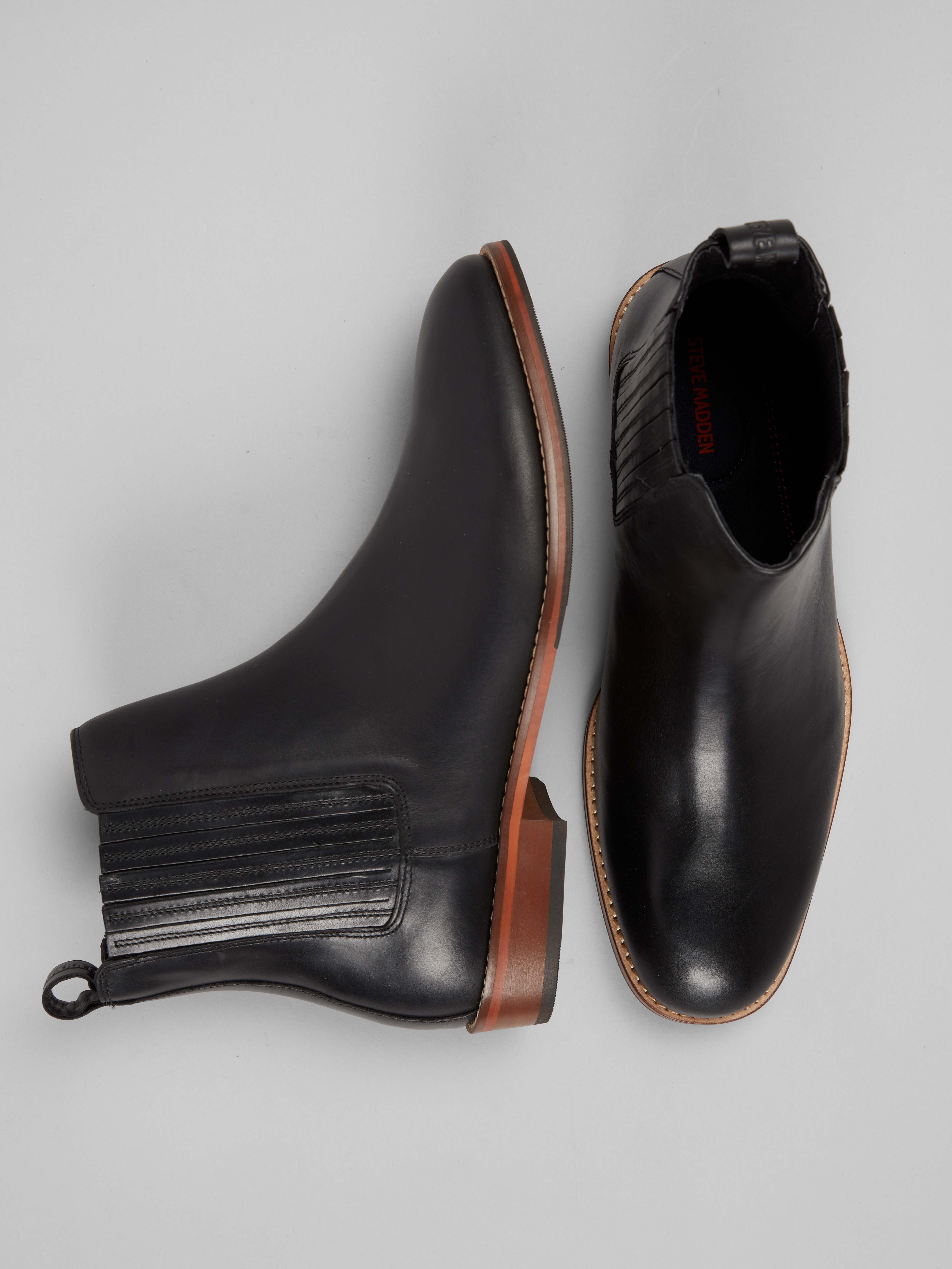 Ravena Plain Toe Chelsea Boots