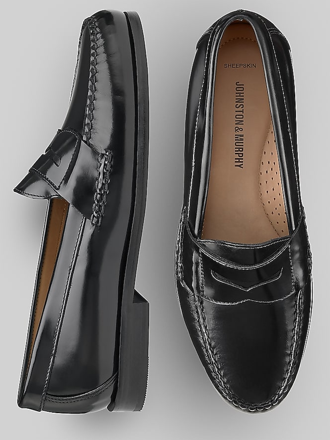 Johnston &Amp; Murphy Hayes Penny Moc Toe Loafers