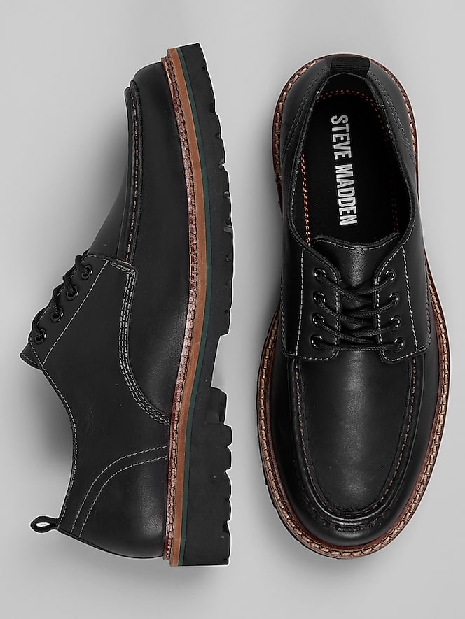 Steve Madden Tappen Chunky Sole Moc Toe Oxfords