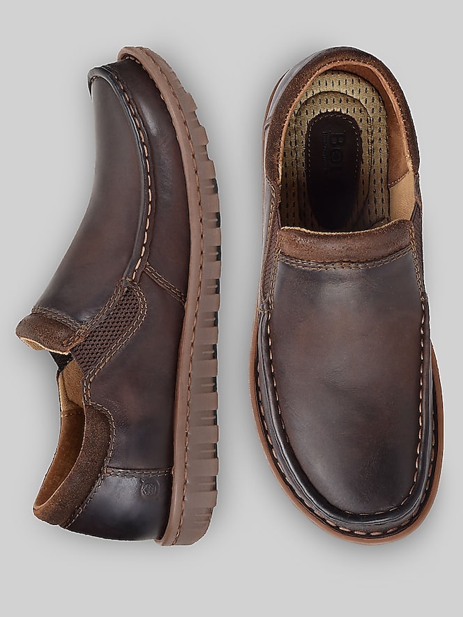 Born Shoes Gudmund Moc Toe Shoes