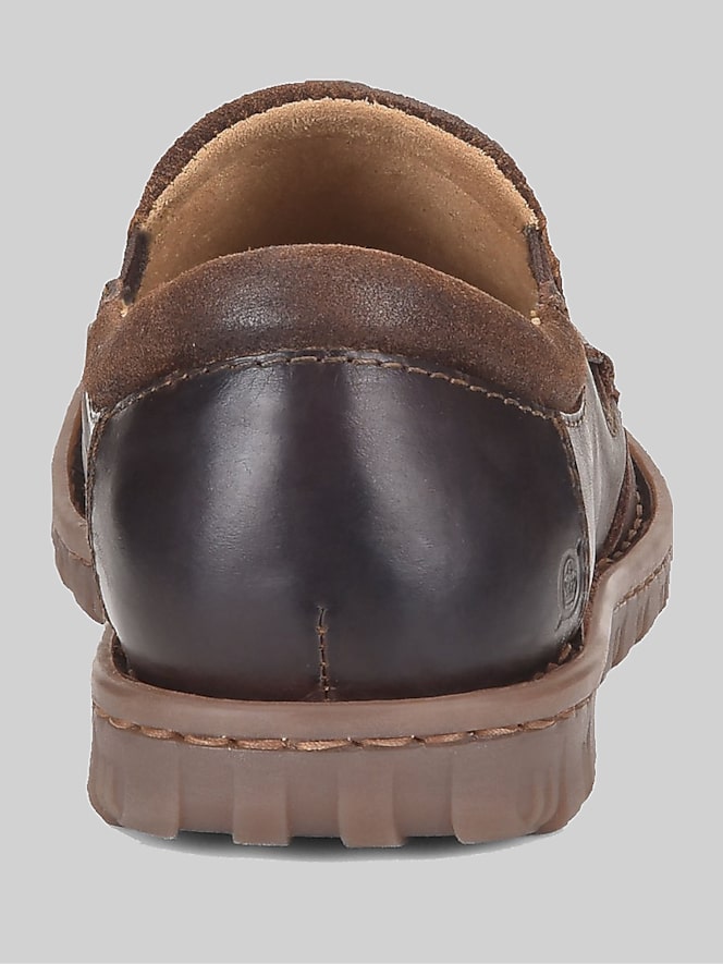 Born Shoes Gudmund Moc Toe Shoes