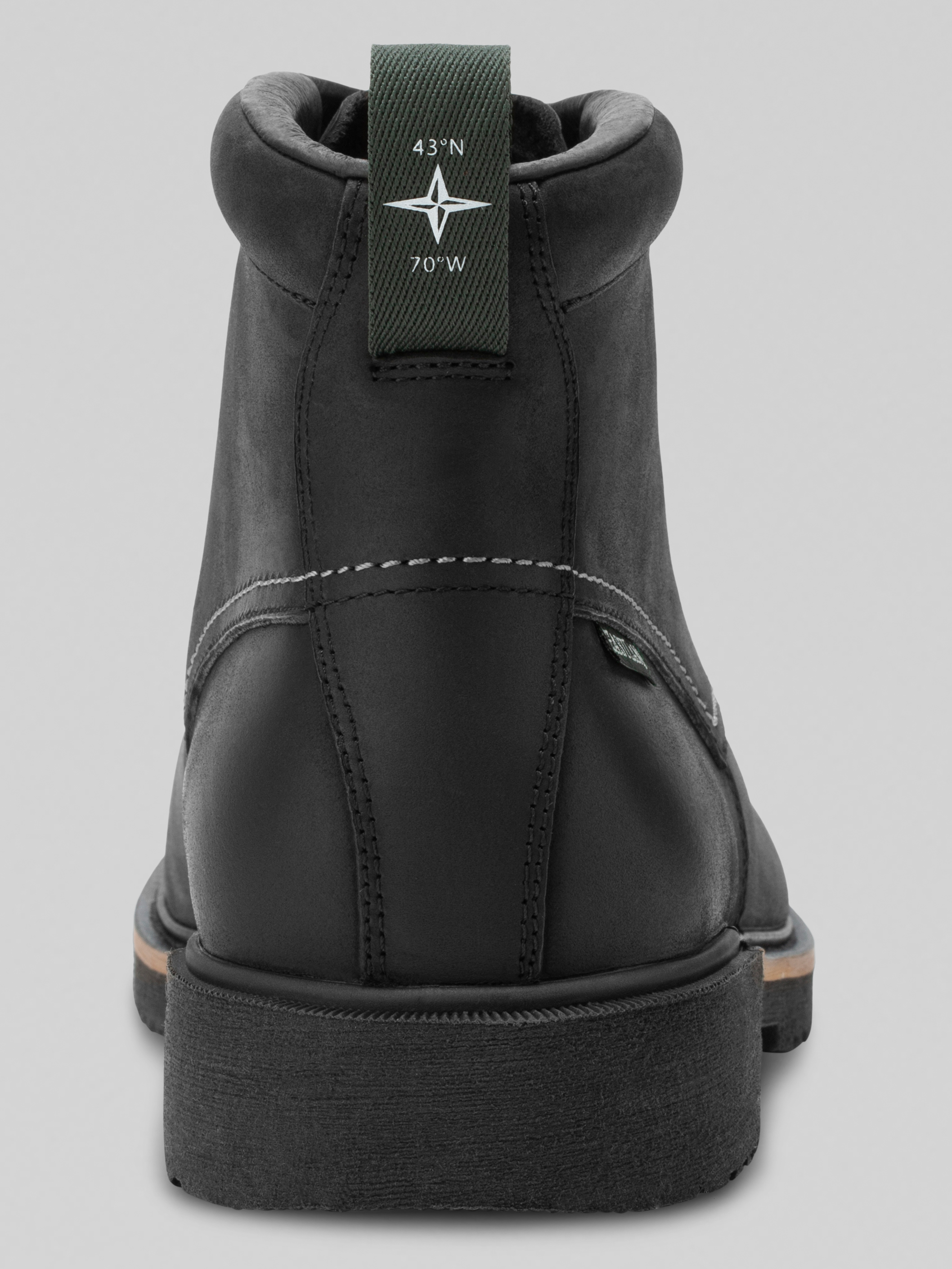 Allagash Leather Plain Toe Boots