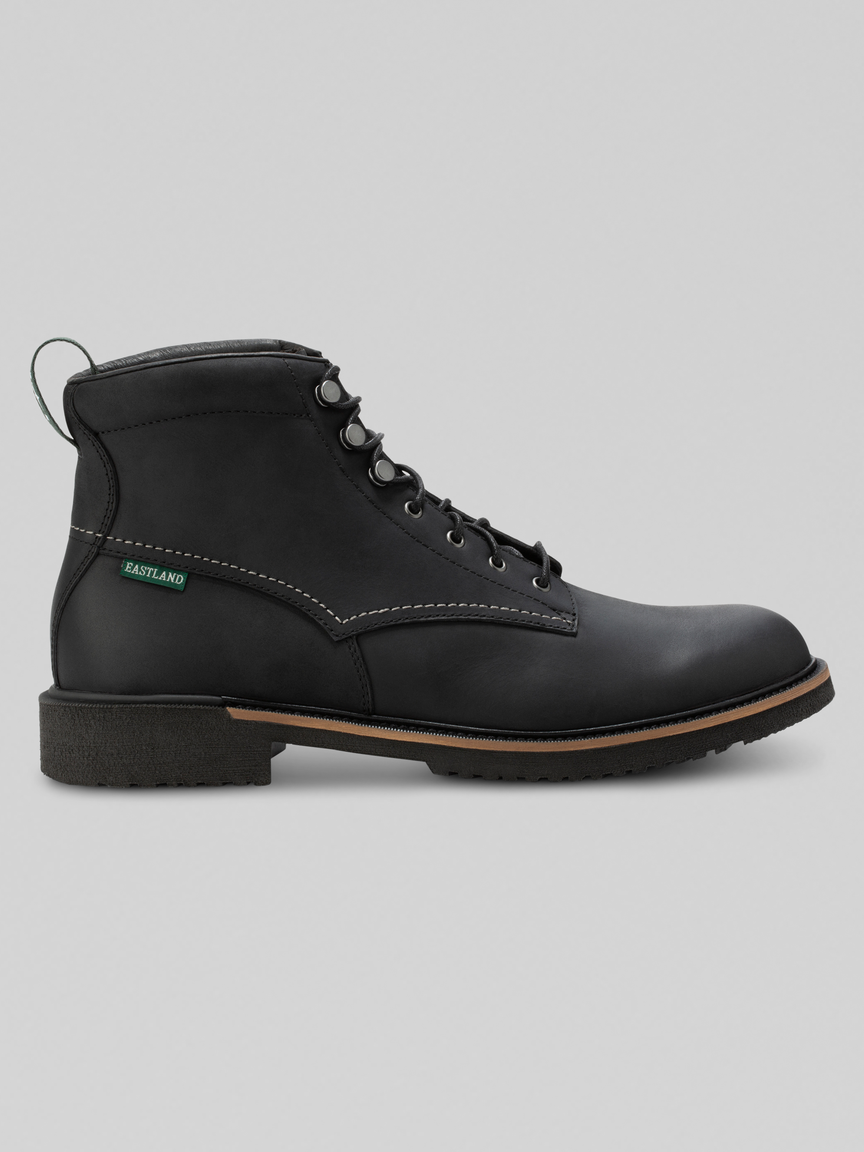 Allagash Leather Plain Toe Boots