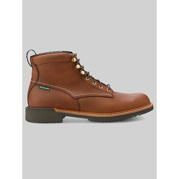 Eastland Men's Allagash Leather Plain Toe Boots Oak - Size: 10 D-Width