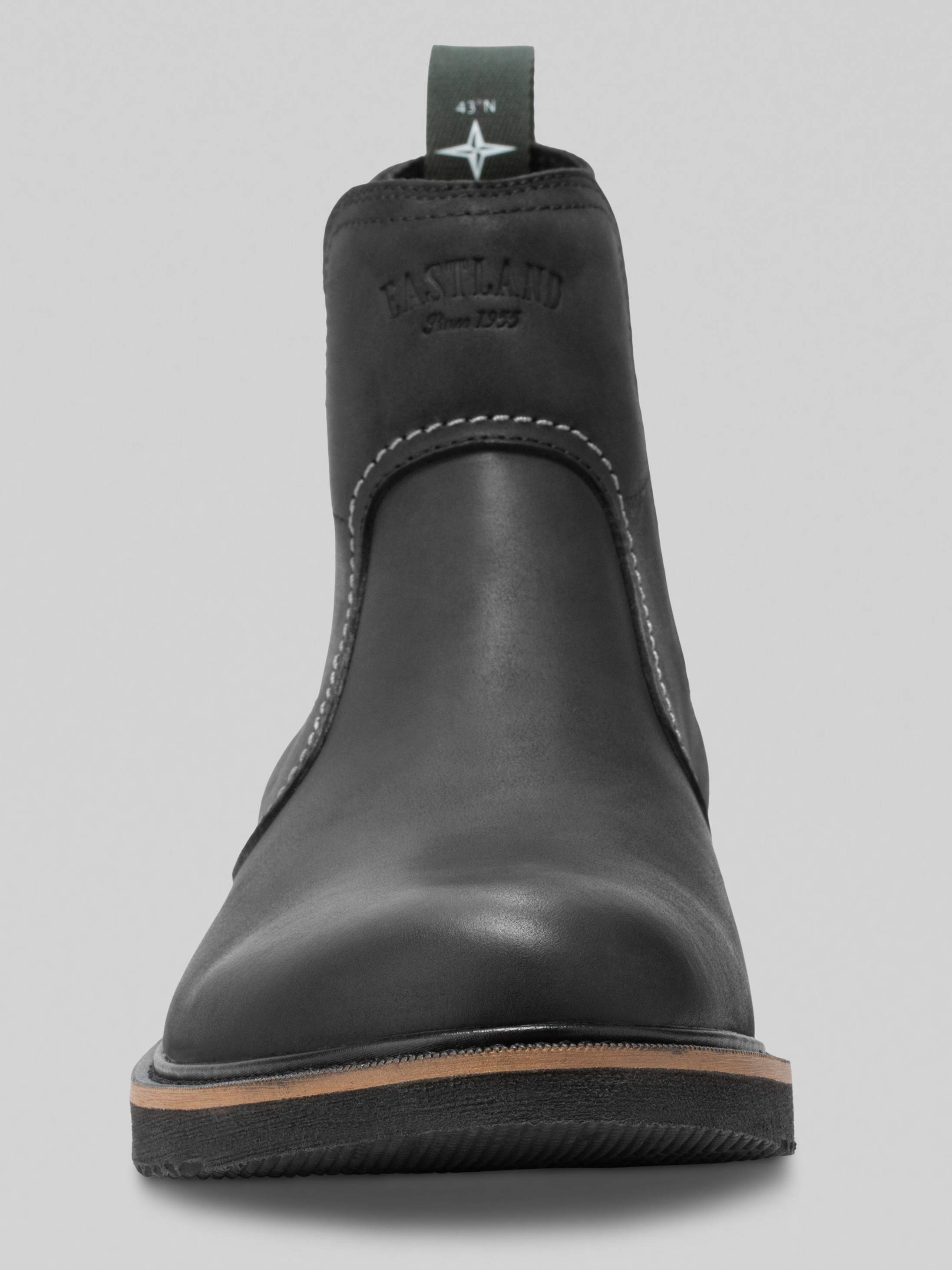 Chimney Pond Leather Plain Toe Chelsea Boots
