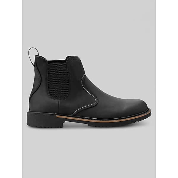 Eastland Men's Chimney Pond Leather Plain Toe Chelsea Boots Black - Size: 8 1/2 D-Width TMW436M85402
