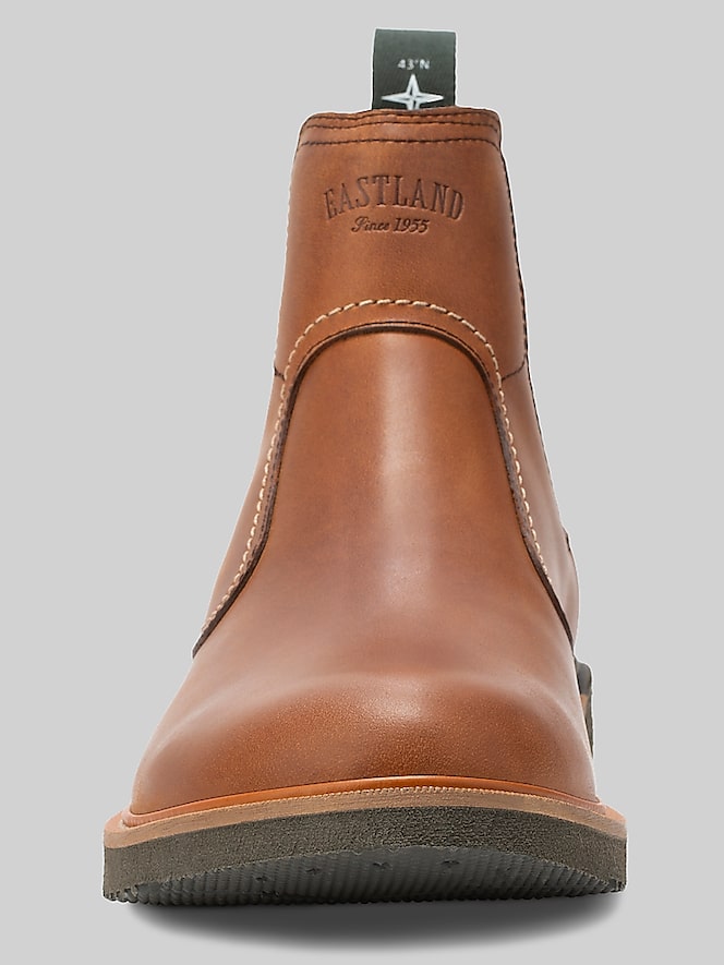 Eastland Chimney Pond Leather Plain Toe Chelsea Boots