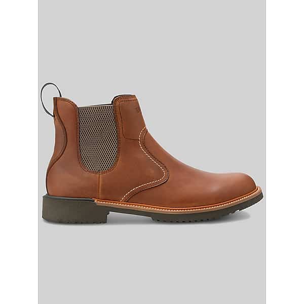 Eastland Men's Chimney Pond Leather Plain Toe Chelsea Boots Oak - Size: 10 1/2 D-Width