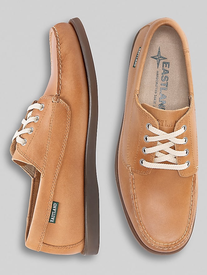 Eastland Falmouth Camp Leather Moc Toe Oxfords