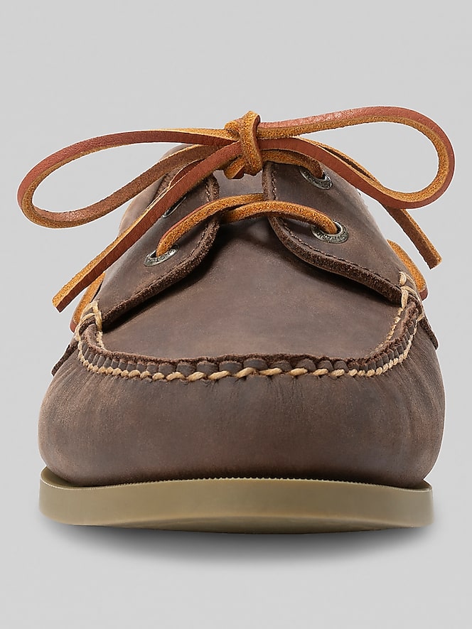 Eastland Seadog Leather Moc Toe Boat Shoes
