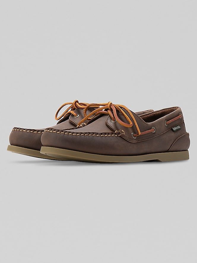 Eastland Seadog Leather Moc Toe Boat Shoes