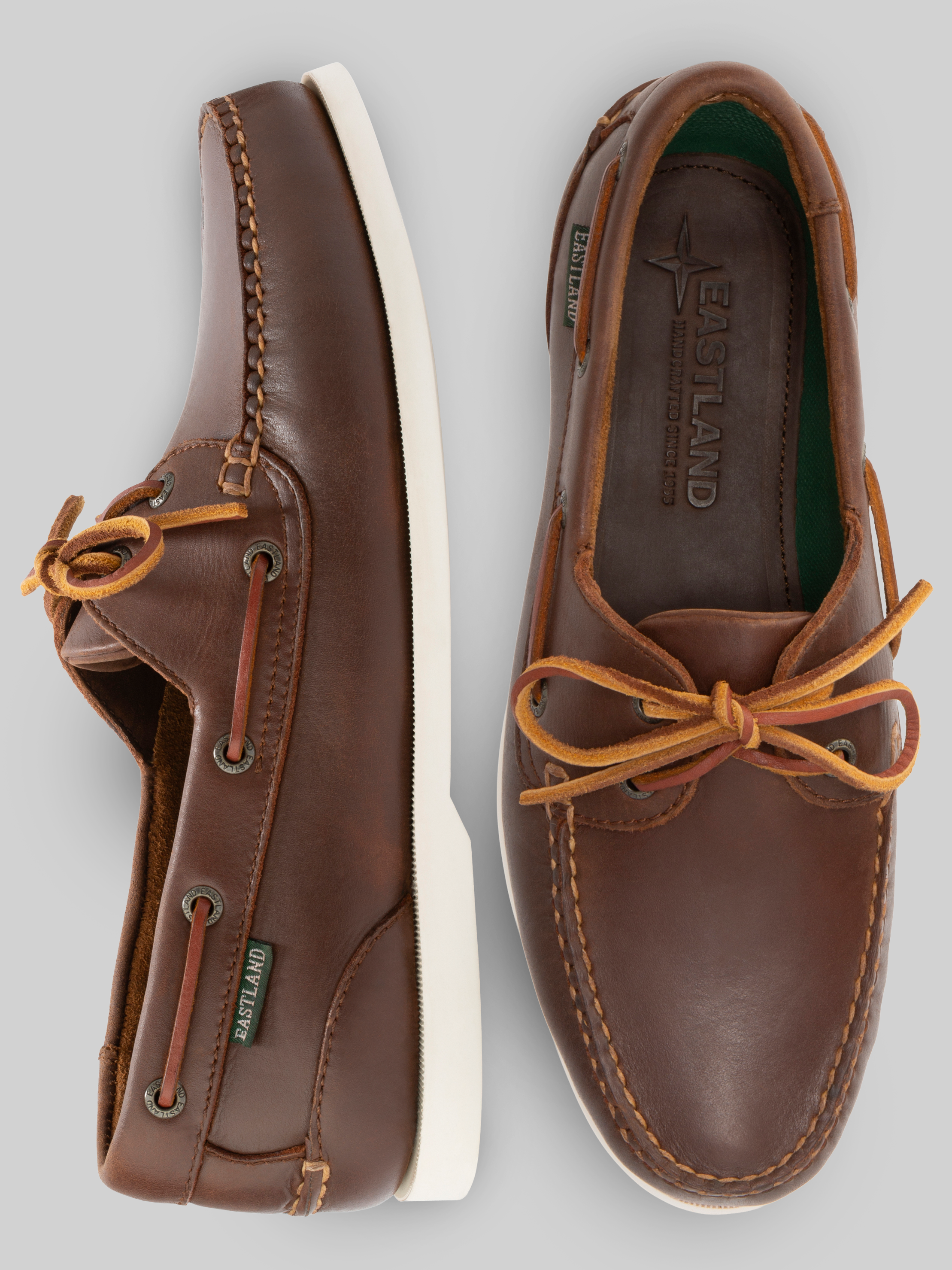 Seadog Leather Moc Toe Boat Shoes