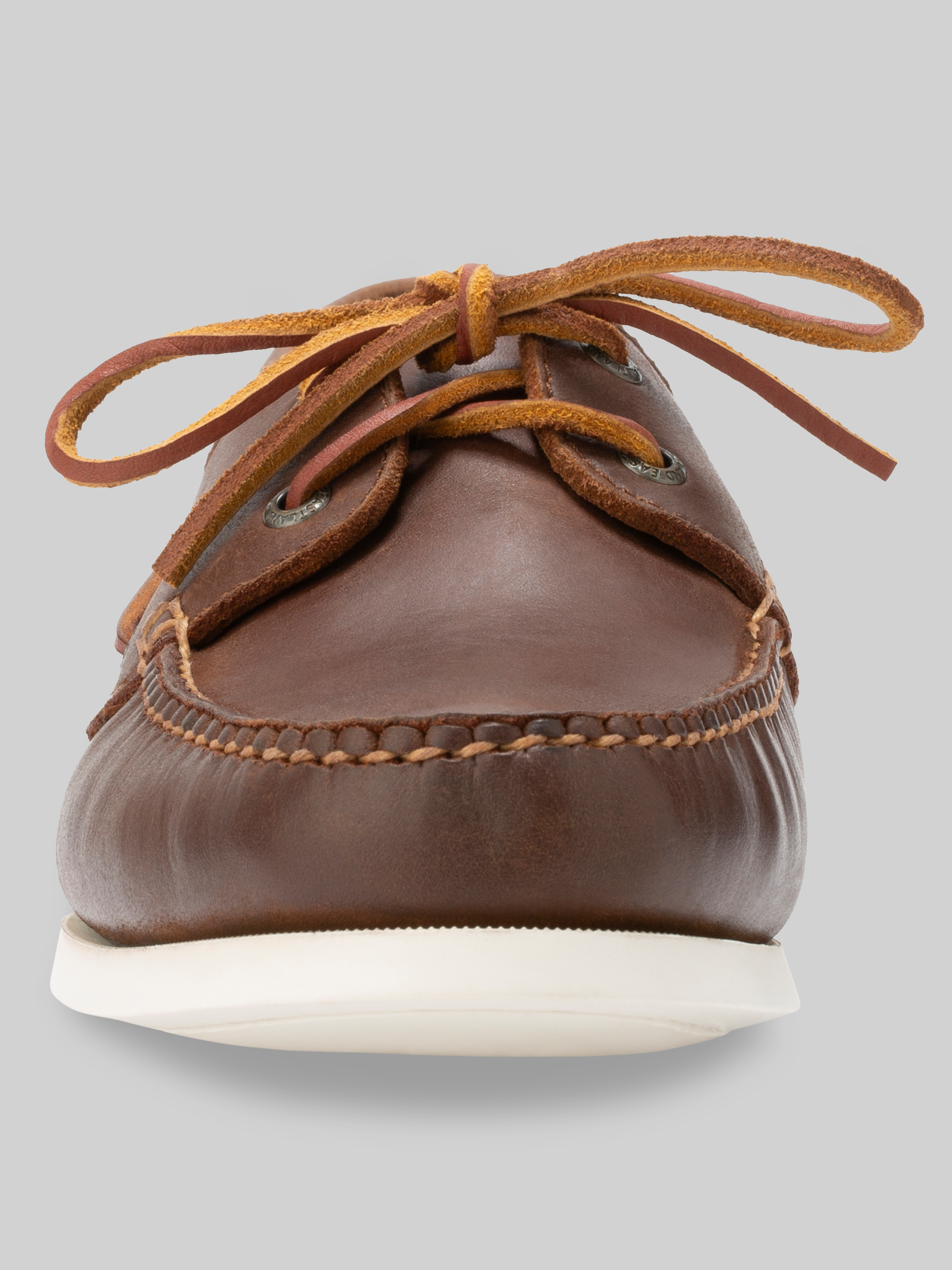 Seadog Leather Moc Toe Boat Shoes