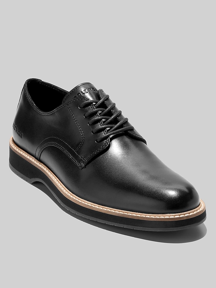 Cole Haan Morse Grand Plain Toe Oxfords, Black / Black  display picture 1