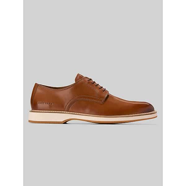 Cole Haan Men's Morse Grand Plain Toe Oxfords British Tan / Ivory - Size: 11.5 D-Width TMW437W15405