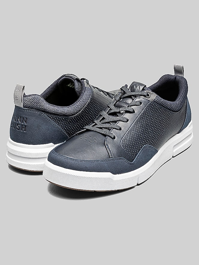 Nunn Bush Kore City Rally Moc Toe Lace-To-Toe Sneakers