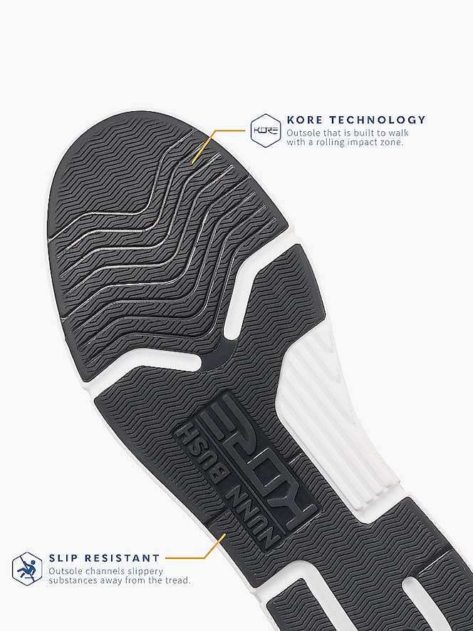 Nunn Bush Kore City Rally Moc Toe Lace-To-Toe Sneakers